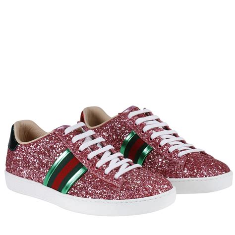 light pink gucci sneakers|pink gucci sneakers women.